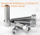 Tornillo Allen Inoxidable 3/16 X 1/2