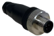 Conector M12 Recto, 5 Polos Macho