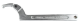 Andux Land Herramienta de Llave Inglesa de C de Llave Ajustable de Gancho