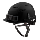 Casco de seguridad con borde  delantero - Tipo 2 Clase C- Negro