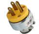 Clavija De Vinil Blindada 15A 125V 2P 3H Amarillo Nema 15P Wiring Devices