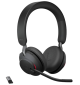 Jabra Evolve2 65, UC Stereo Auriculares Inalámbrico Diadema Oficina/Centro de Llamadas USB Tipo A Bluetooth Negro