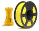 Filamento PETG+ de 1.75 mm de diámetro para  impresión 3D y/o lápiz 3D de alta calidad. 1 KG. 1  carrete color Amarillo