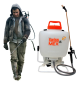 Swissmex Bomba Fumigadora Manual Bomba Para Fumigar Mochila Color Blanco 15L 