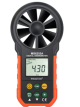 Proster Anemómetro portátil de mano medidor de velocidad del viento CFM