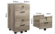 ARCHIVERO DE 2 GAVETAS   