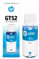  HP Botella de Tinta Cian HP GT52 Original 70ML  