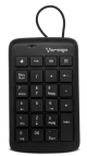 Teclado Numérico Vorago Kb-105 Portatil Alámbrico Negro /v 