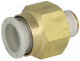 Conex Bronce Recta Rosca 1/2 A Macho 10Mm Smc