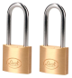 Juego De 2 Candados Horquilla Larga Lock