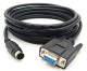 Cable de programación para Plc (Db9 hembra/Mini-Din macho de 8 pines) a PC