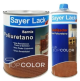 Barniz Poliuretano Semi Mate Marca Sayer 1 Lt Con Catalizador Y Diluyente