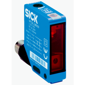 Sick WT12L-2B550T011018582 SENSOR FOTOELECTRICO CON SUPRESOR DE FONDO CON ALCANDE DE 30...200MM DE LUZ LASER ROJA CON SALIDA TIPO PNP/NPN CON CONECTOR M12-5POLOS CARCASA REVESTIDA DE TEFLON IP67/IP69