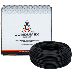 Cable Thw Cal 12 Vinanel Negro Condumex Caja