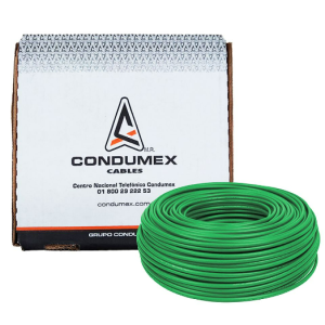 Cable Thw Cal 12 Vinanel Verde Condumex Caja