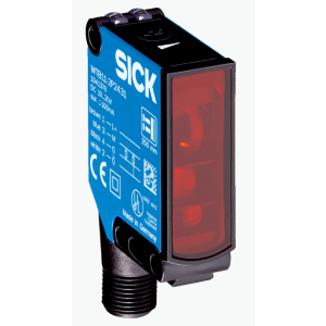 Sick WTB11-2P24611044442 SENSOR FOTOELECTRICO CON SUPRESION DE FONDO CON ALCANCE DE 1100MM DE LUZ ROJA VISIBLE, SALIDA PNP CONECTOR MACHO M12-4POLOS IP66/IP67/IP69K