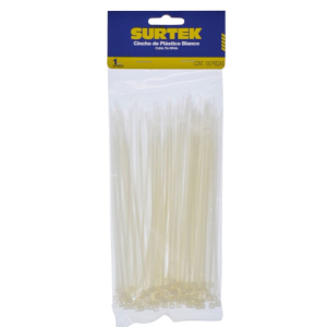Cinchos De Pastico Blanco 10 Cm