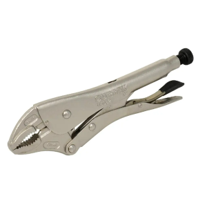 Pinza de presión de 10" quijada curva