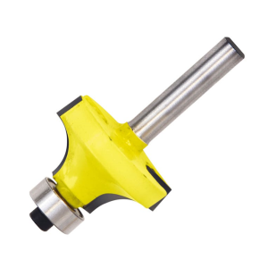 Broca para router de acero redondeadora de moldura con balero 1-1/2" zanco de 1/4"