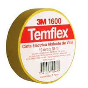 Cinta Temflex Amarilla 3M