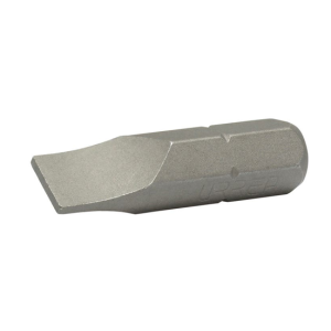 Punta plana para destornillador hexágono de 1/4", 5/16" x 1"
