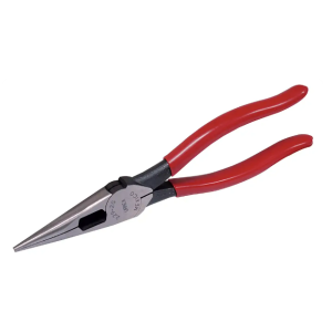 Pinza para electricista con mango rubber grip de 8-9/32" con punta larga