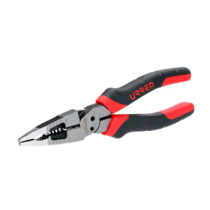 Pinza multipropósitos con mango bimaterial de 8" punta larga