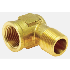 Codo A 90 Bronce 1/2 Npt Hembra Y Macho