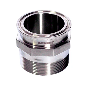 ADAPTADOR MACHO 1 1/4 CLAMP 1 1/2" T304 NA 