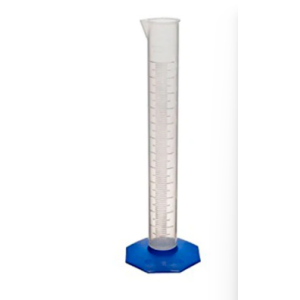  PROBETA (MEDIDA CILINDRICA) DE POLIPROPILENO 4000ML BASE AZUL 