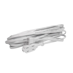 Extensión eléctrica domésticacolor blanco, 3 m