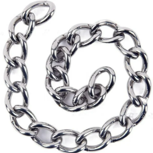 Cadena de 65cm Inox c/argollas