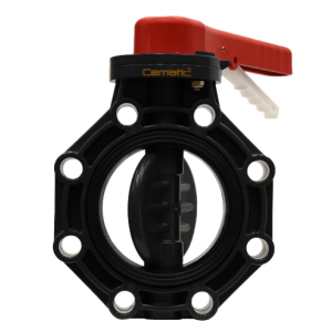 VALV. MARIPOSA CED 40 C/MANIJA 2" EPDM