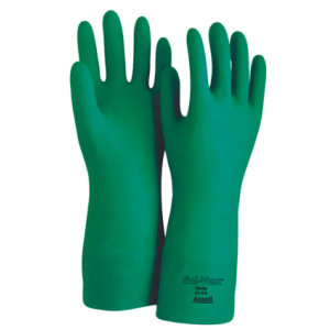 GUANTE NITRILO VERDE TALLA 9