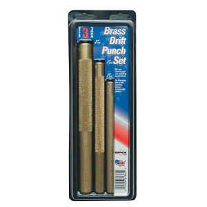 Juego De Punzones De Latón Mayhew Tools 61360, 3 Piezas