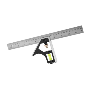 Escuadra de combinación con mango de acero 12"