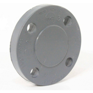 BRIDA CIEGA 8" PVC C-80 TIEMPO DE ENTREGA DE 7 A 10 DIAS HABILES SALVO VENTA