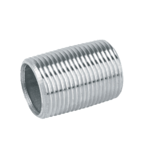 NIPLES DE ACERO GALVANIZADO DE 3" POR ROSCA CORRIDA
