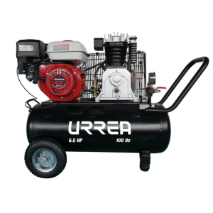 Compresor de aire a gasolina 100L, 6.5HP Urrea
