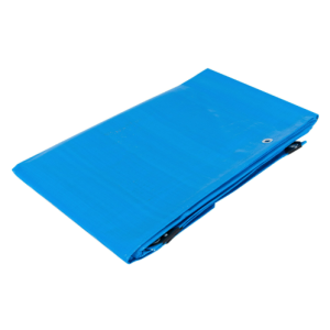 Lona de polietileno reforzada 3 x 5 m, azul, 180g/m2, TRUPER                                                                                                                                                                                                  