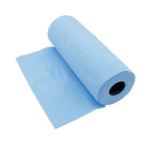 Rollo De Toalla Azul Anti Peluza