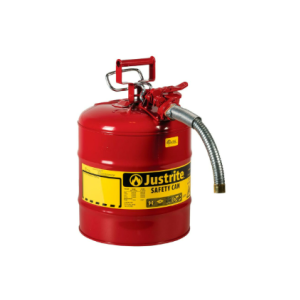 Bidón de Seguridad - Tipo II, Rojo, Gasolina, 5 Galones