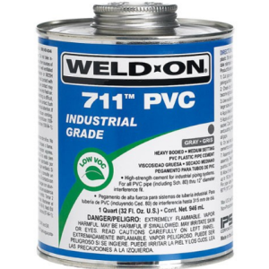 PEGAMENTO WELD-ON 711 1/2 LTO. GRIS 