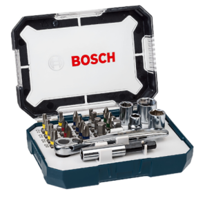 SET PUNTAS Y VASOS P/ATORNILLAR BOSH