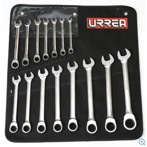 JUEGO DE 12 LLAVES COMBINADAS MATRACA