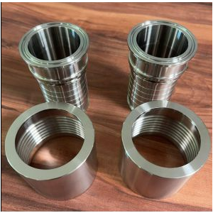 Ferula Clamp y buje de crimpado de 11/2" acero inixodable Dixon F24G-1969 y CSSR150-3A             