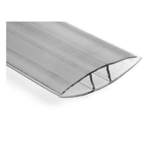 PERFIL H MORDAZA 6MM CRISTAL DE 7.32 MTS. OX