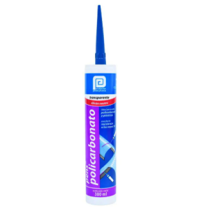 SILICÓN NEUTRO PARA POLICARBONATO 300  ML OX