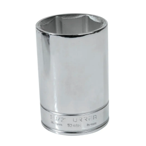 Dado largo cuadro de 1/2", 6 puntas, en pulgadas, 1-1/2"