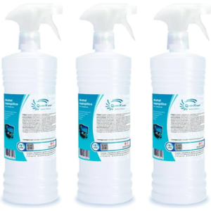 Alcohol Isopropílico 99.8% kit de 3 Litros Quimiklean Limpieza Profunda                                                                                                                                                                                       